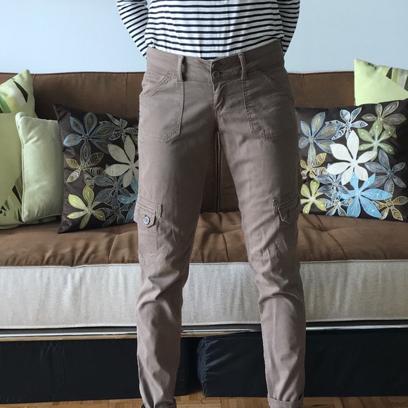 Forever 21 Pants - (3 for $20) Cotton taupe skinny cargo  pants 27